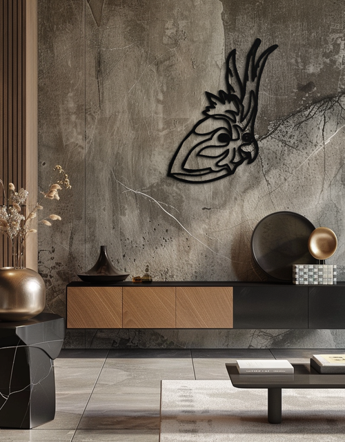 Load image into Gallery viewer, Rooster Metal Wall Art - Modern Farmhouse Steel Decor - KAF037
