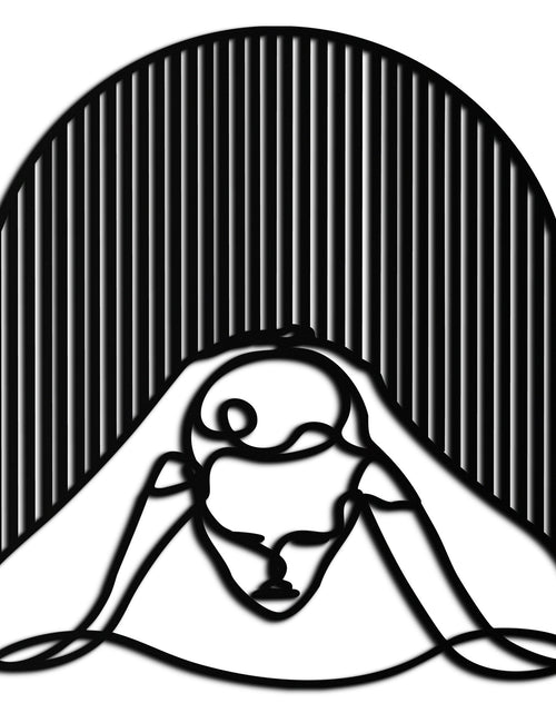 Load image into Gallery viewer, Minimalist Line Art Woman Metal Wall Art - Modern Steel Wall Decor - KAF045
