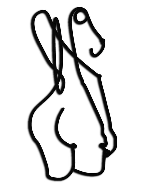 Load image into Gallery viewer, Abstract Female Line Art Metal Wall Decor - KAF082
