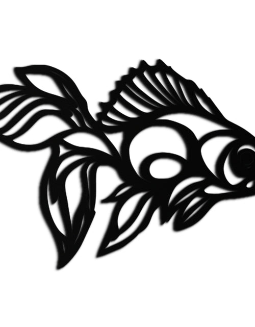 Load image into Gallery viewer, Abstract Fish Metal Wall Art - Modern Steel Wall Decor - KAF101
