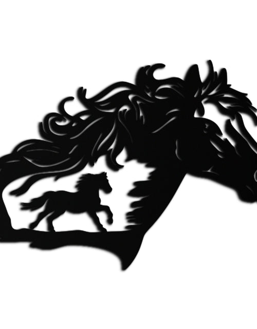 Load image into Gallery viewer, Horse Silhouette Metal Wall Art – Modern &amp; Stylish - KAF137
