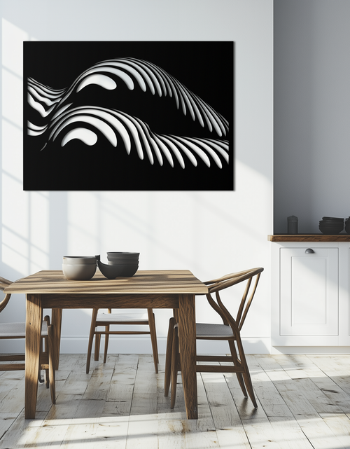 Load image into Gallery viewer, Abstract Female Form Metal Wall Art – Modern Geometric Steel Decor - KAF154
