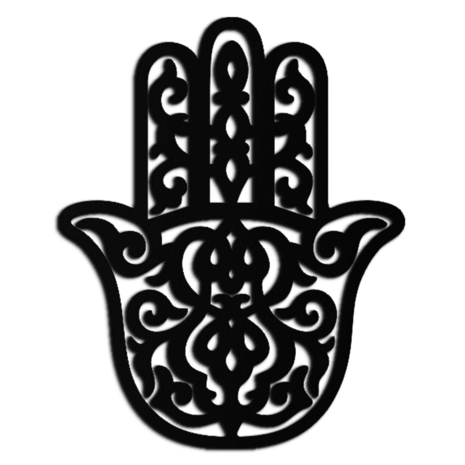 Hamsa El Metal Duvar Sanatı - Sembolik Koruma ve Manevi Ev Dekoru - KAF159