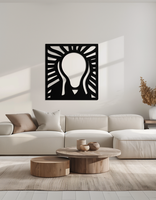 Resmi Galeri görüntüleyicisine yükleyin, Çığlık Metal Duvar Sanatı - Minimalist Ekspresyonist Dekor- KAF179
