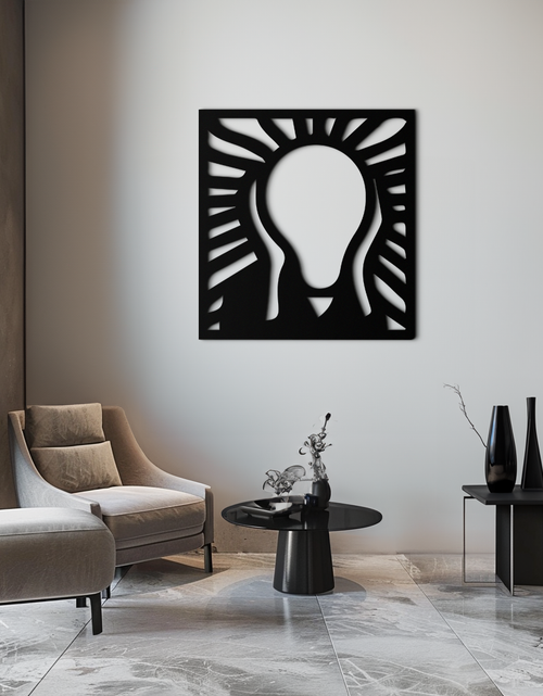 Resmi Galeri görüntüleyicisine yükleyin, Çığlık Metal Duvar Sanatı - Minimalist Ekspresyonist Dekor- KAF179

