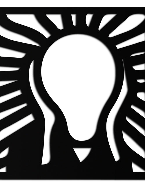 Resmi Galeri görüntüleyicisine yükleyin, Çığlık Metal Duvar Sanatı - Minimalist Ekspresyonist Dekor- KAF179
