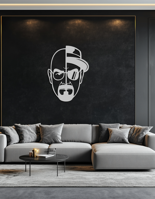 Load image into Gallery viewer, Walter White Metal Wall Art - Iconic TV Show Decor- KAF183
