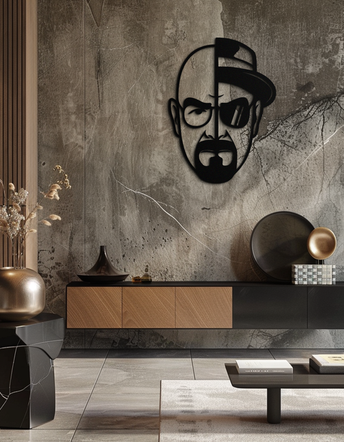 Load image into Gallery viewer, Walter White Metal Wall Art - Iconic TV Show Decor- KAF183
