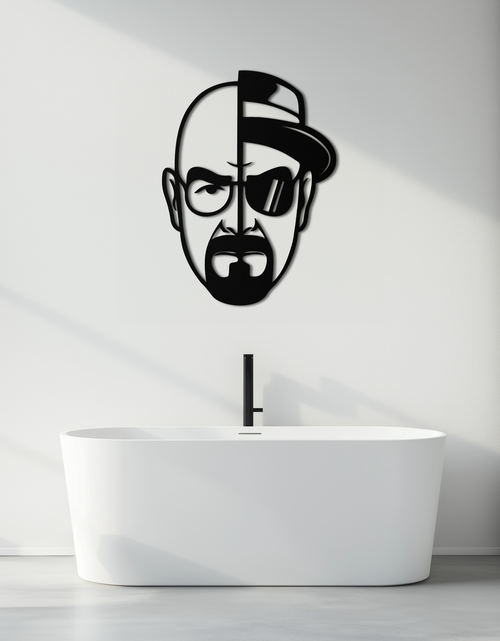 Load image into Gallery viewer, Walter White Metal Wall Art - Iconic TV Show Decor- KAF183
