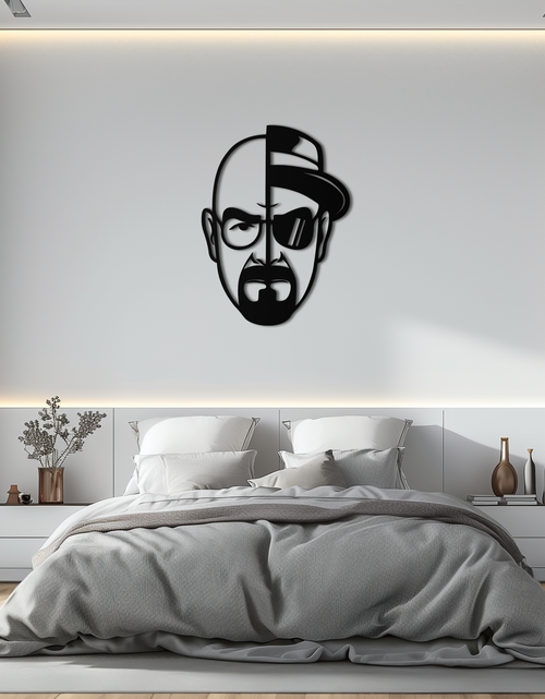 Load image into Gallery viewer, Walter White Metal Wall Art - Iconic TV Show Decor- KAF183

