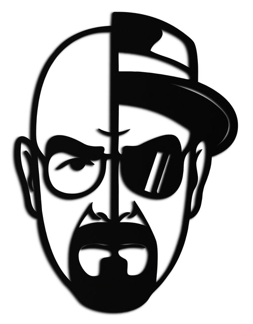 Load image into Gallery viewer, Walter White Metal Wall Art - Iconic TV Show Decor- KAF183
