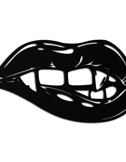Load image into Gallery viewer, Geometric Lips Metal Wall Art - Bold &amp; Modern Statement Piece- KAF186
