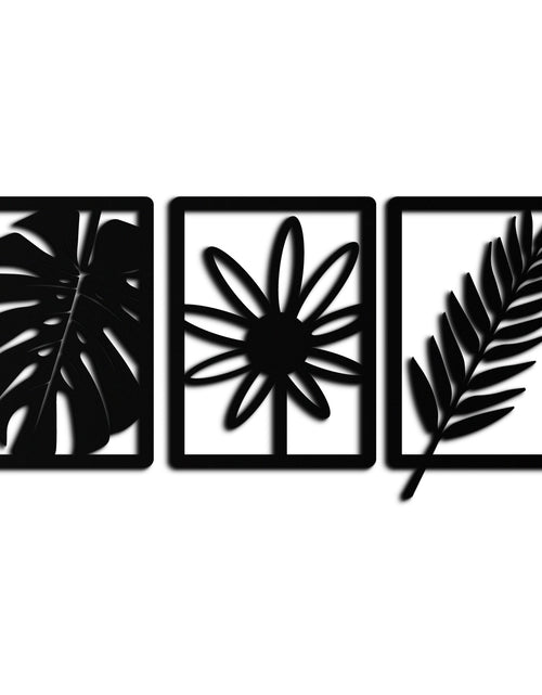 Load image into Gallery viewer, Botanical Metal Wall Art Set - Nature-Inspired Minimalist Decor - KAF198
