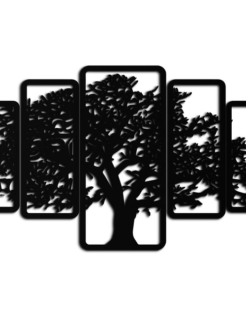 Load image into Gallery viewer, Multi-Panel Tree Metal Wall Art – Nature-Inspired Decor - KAF213
