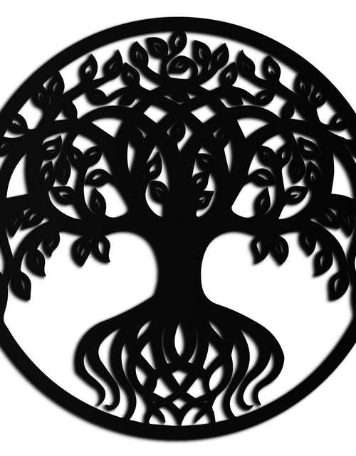 Load image into Gallery viewer, Round Tree of Life Metal Wall Art – Nature-Inspired Decor - KAF217
