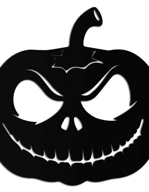 Load image into Gallery viewer, Pumpkin Metal Wall Art – Halloween Jack-O&#39;-Lantern Decor- KAF282
