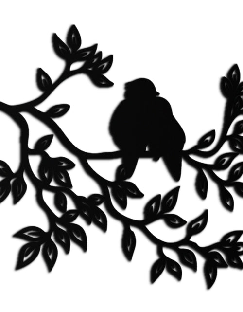 Load image into Gallery viewer, Love Birds Metal Wall Art - Romantic Silhouette Decor- KAF284
