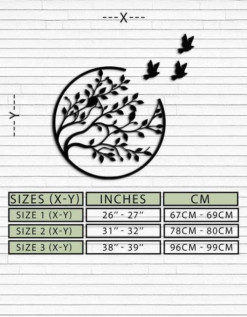 Load image into Gallery viewer, Flying Birds from Branch Metal Wall Art – Nature-Inspired Silhouette Steel Decor for Elegant Interiors- KAF343
