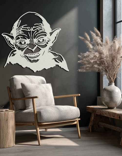 Load image into Gallery viewer, Gollum Metal Wall Art - Fantasy-Inspired Steel Silhouette for Movie Lovers - KAF467
