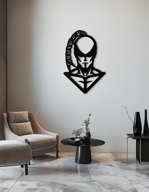 Load image into Gallery viewer, Lee Sin Wall Art - Minimalist Metal Design Inspired by League of Legends- KAF487
