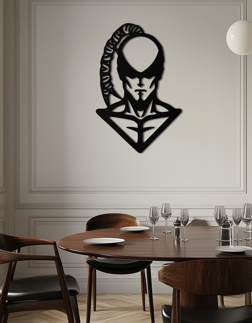 Load image into Gallery viewer, Lee Sin Wall Art - Minimalist Metal Design Inspired by League of Legends- KAF487
