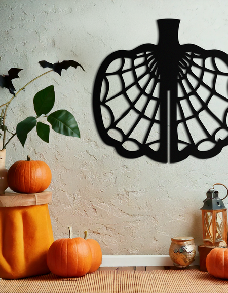 Kırık Cam Desenli Metal Duvar Sanatı – Siyah Çelik Soyut Ev Dekoru- KAF499