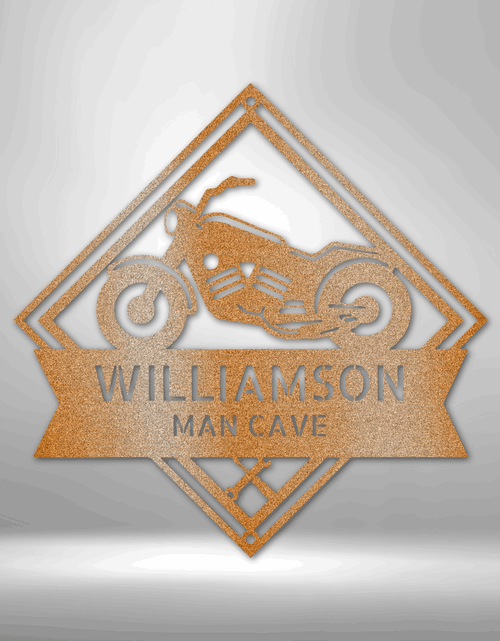 Load image into Gallery viewer, Born to Be Wild Personalized Gifts - Custom Metal Sign
