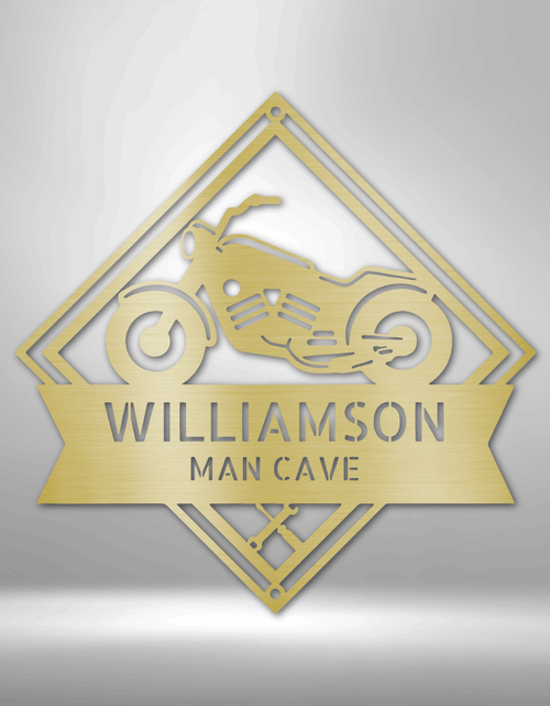 Load image into Gallery viewer, Born to Be Wild Personalized Gifts - Custom Metal Sign
