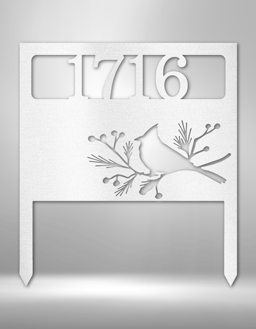 Load image into Gallery viewer, Bird Yard Personalized Gifts - Custom Metal Sign
