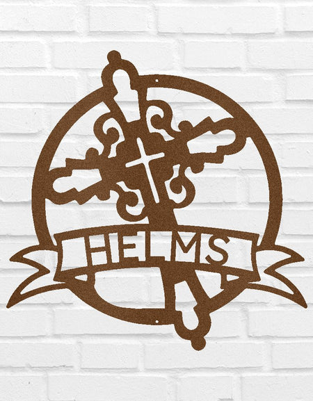 Katolik Kişiye Özel Hediyeler - Özel Metal Tabela