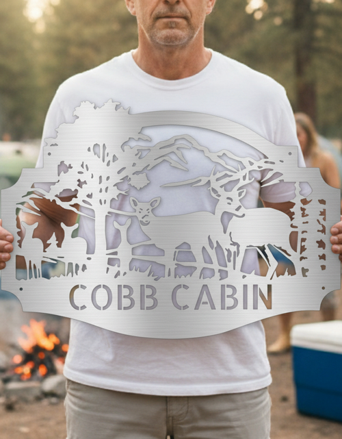 Resmi Galeri görüntüleyicisine yükleyin, İsim Metal Tabela - Özel Metal Tabela, Yıldönümü/Düğün/Eve Taşınma/Noel Hediyesi
