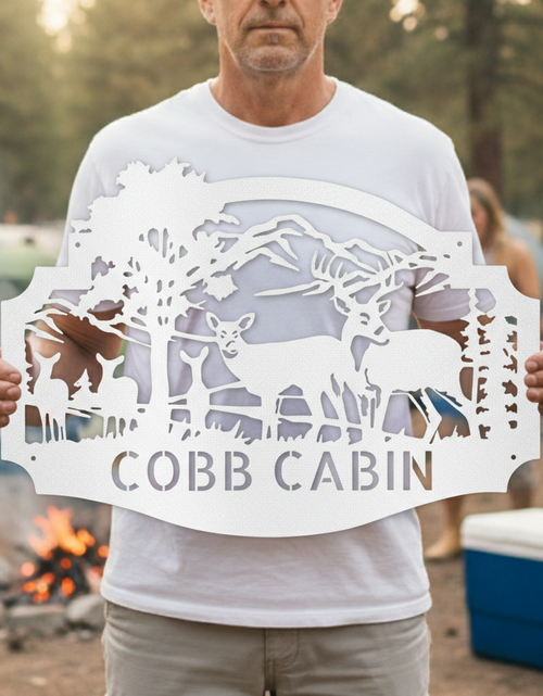 Resmi Galeri görüntüleyicisine yükleyin, İsim Metal Tabela - Özel Metal Tabela, Yıldönümü/Düğün/Eve Taşınma/Noel Hediyesi
