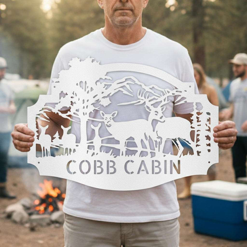 İsim Metal Tabela - Özel Metal Tabela, Yıldönümü/Düğün/Eve Taşınma/Noel Hediyesi