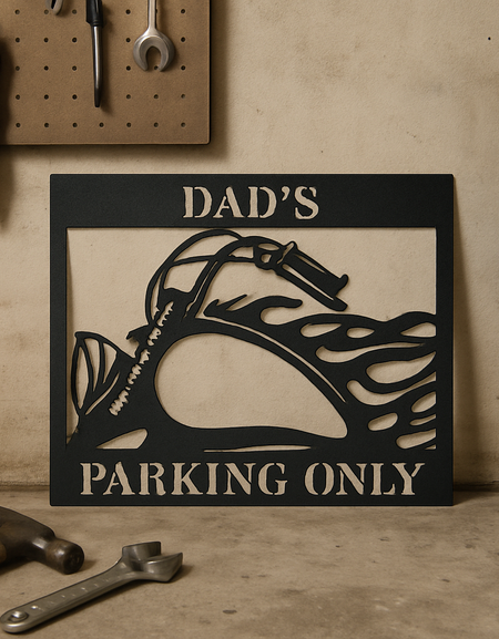 Hog Parking Personalized Gifts - Custom Metal Sign
