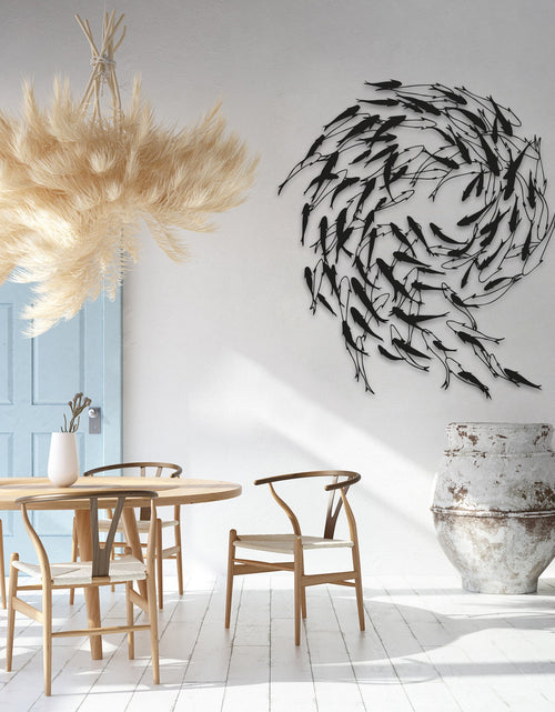 Resmi Galeri görüntüleyicisine yükleyin, Metal Fish Wall Art Fish Family
