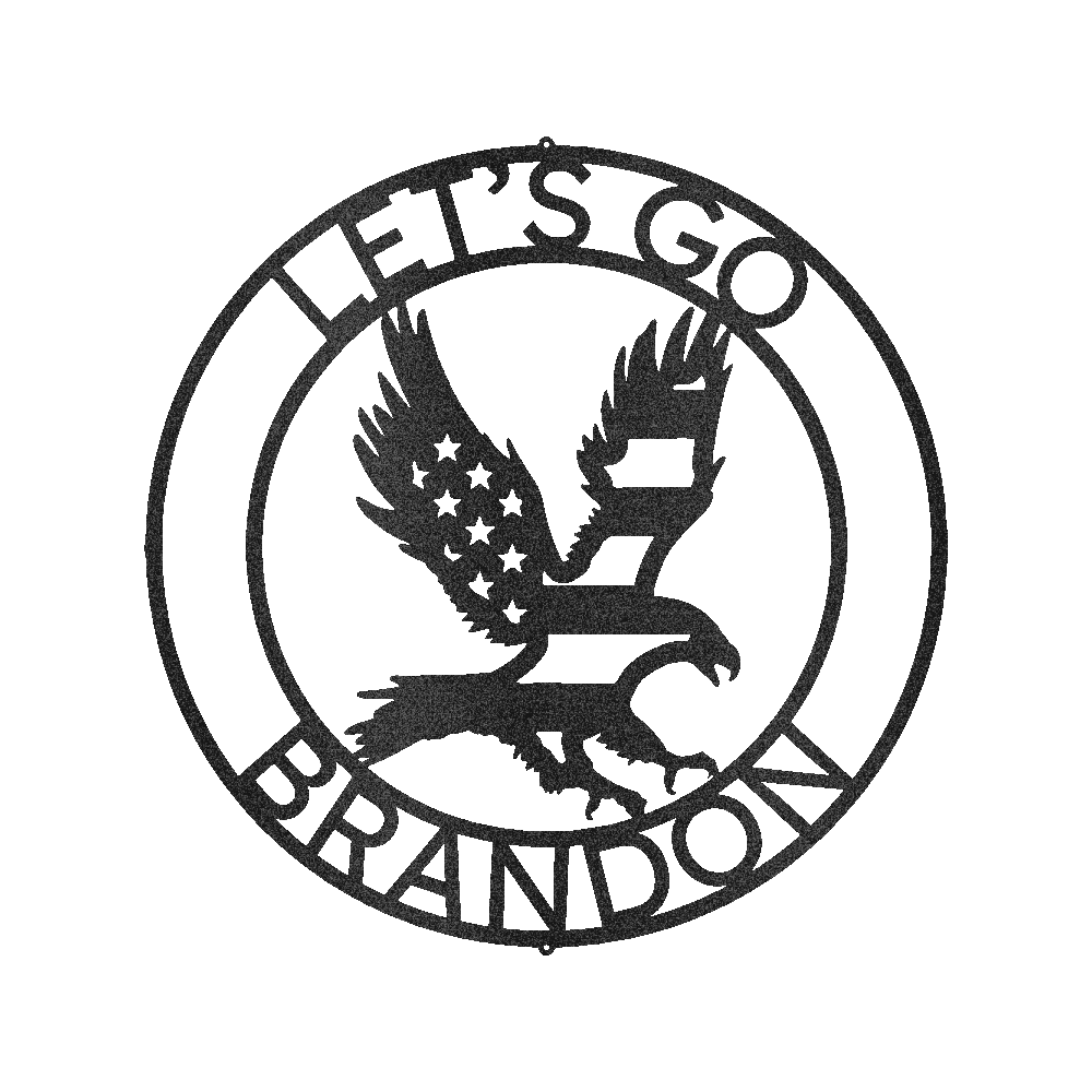 Let's Go Brandon Kişiselleştirilmiş Hediyeler - Özel Metal Tabela
