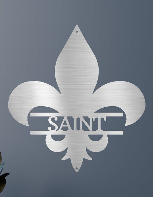 Load image into Gallery viewer, Classic Fleur De Lis Personalized Gifts - Custom Metal Sign
