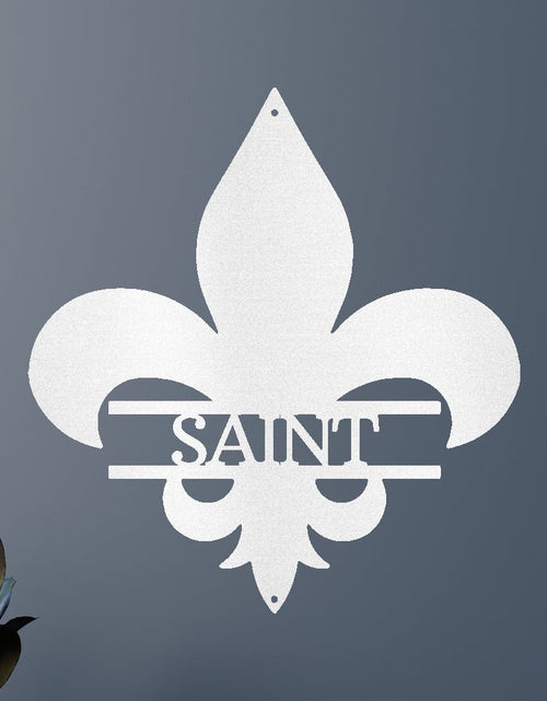 Load image into Gallery viewer, Classic Fleur De Lis Personalized Gifts - Custom Metal Sign
