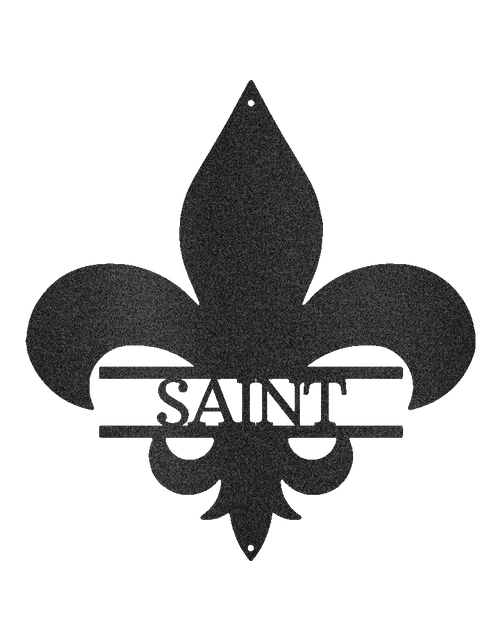 Load image into Gallery viewer, Classic Fleur De Lis Personalized Gifts - Custom Metal Sign
