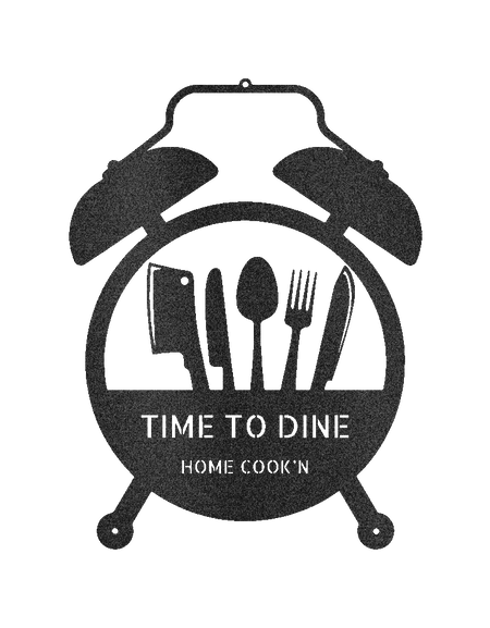 Food Time Personalized Gifts - Custom Metal Sign