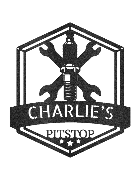 Grease Time Kişiselleştirilmiş Hediyeler - Özel Metal Tabela