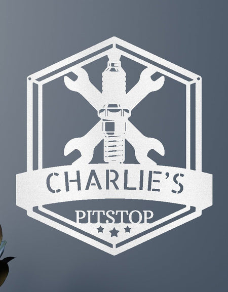 Grease Time Kişiselleştirilmiş Hediyeler - Özel Metal Tabela