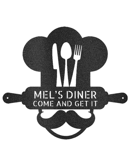 Home Chef Personalized Gifts - Custom Metal Sign