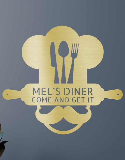Resmi Galeri görüntüleyicisine yükleyin, Home Chef Kişiselleştirilmiş Hediyeler - Özel Metal Tabela
