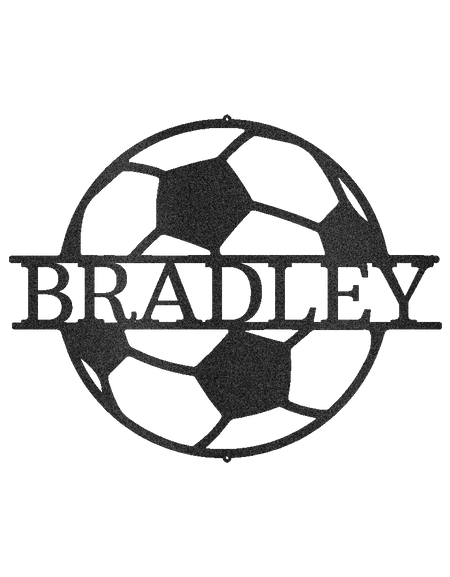 Futbol Kişiselleştirilmiş Hediyeler - Özel Metal Tabela