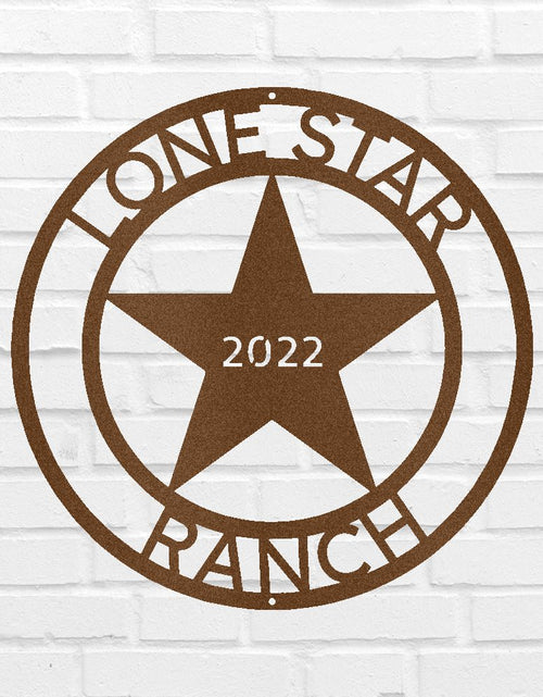 Load image into Gallery viewer, The Lone Star State Texans Personalized Gifts - Custom Metal Sign
