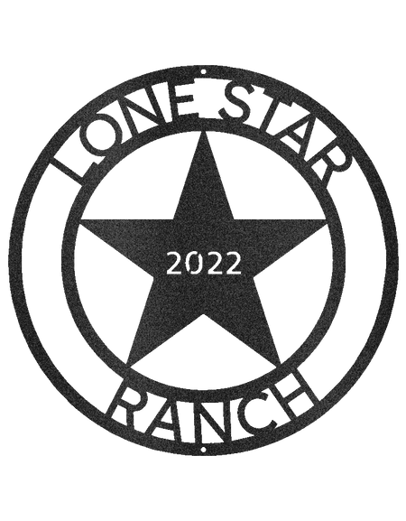 Lone Star State Texans Kişiselleştirilmiş Hediyeler - Özel Metal Tabela