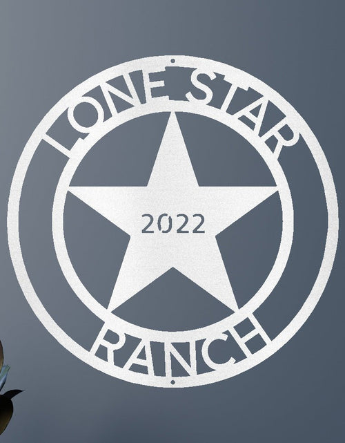 Load image into Gallery viewer, The Lone Star State Texans Personalized Gifts - Custom Metal Sign
