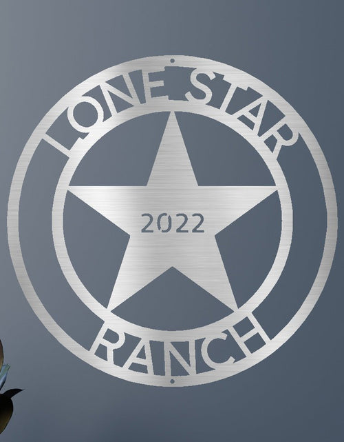 Load image into Gallery viewer, The Lone Star State Texans Personalized Gifts - Custom Metal Sign
