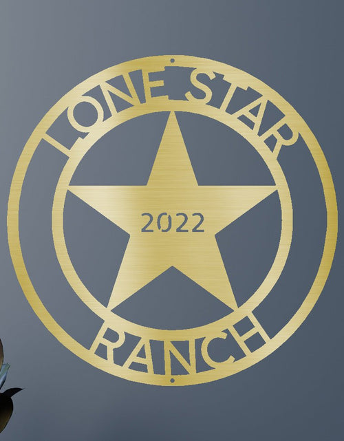 Load image into Gallery viewer, The Lone Star State Texans Personalized Gifts - Custom Metal Sign
